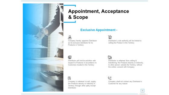 Distributor And Supplier Agreement Proposal Ppt PowerPoint Presentation Complete Deck With Slides