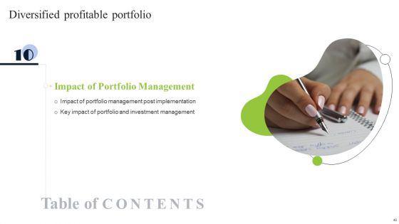 Diversified Profitable Portfolio Ppt PowerPoint Presentation Complete With Slides