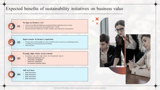 Diverting Attention From Conventional Expected Benefits Of Sustainability Initiatives On Business Themes PDF