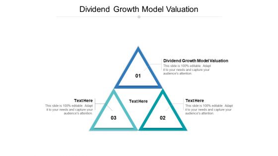 Dividend Growth Model Valuation Ppt PowerPoint Presentation Slides Graphics Example Cpb Pdf