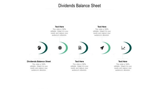 Dividends Balance Sheet Ppt PowerPoint Presentation Styles Design Ideas Cpb Pdf