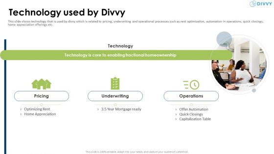Divvy Homes Investor Technology Used By Divvy Professional PDF
