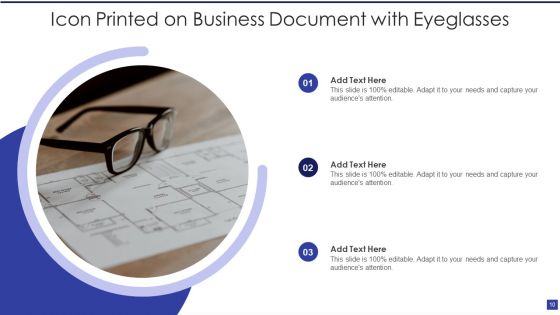 Document Icon Ppt PowerPoint Presentation Complete With Slides