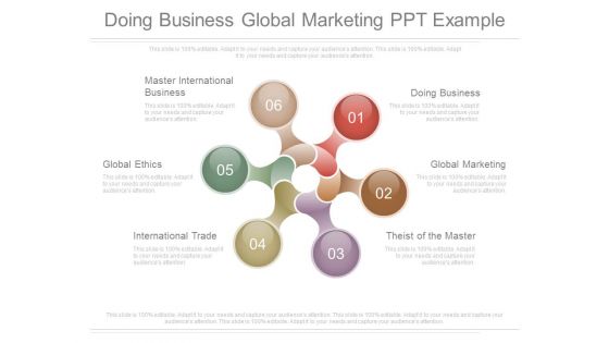 Doing Business Global Marketing Ppt Example