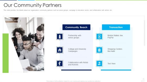 Donors Capital Financing Our Community Partners Template PDF Donors Capital Financing Our Community Partners Template PDF