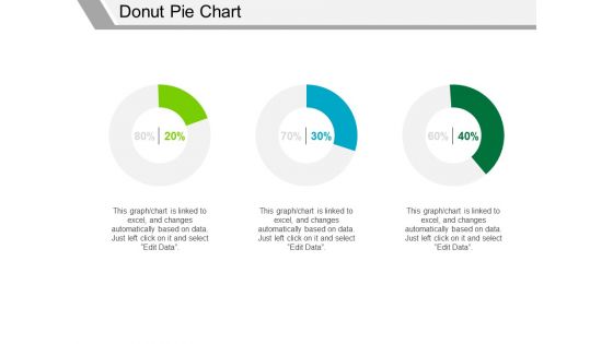 Donut Pie Chart Ppt PowerPoint Presentation Infographics Background Designs