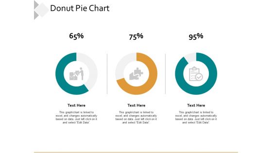 Donut Pie Chart Ppt PowerPoint Presentation Infographics Examples