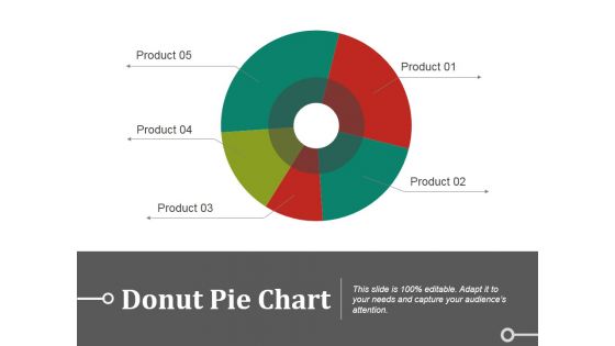 Donut Pie Chart Ppt PowerPoint Presentation Pictures Slideshow