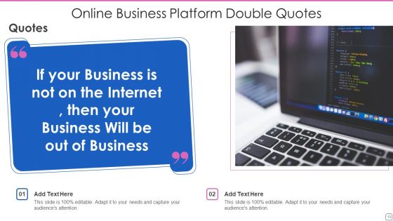 Double Quotes Ppt PowerPoint Presentation Complete With Slides