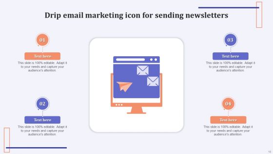 Drip Email Marketing Ppt PowerPoint Presentation Complete Deck With Slides