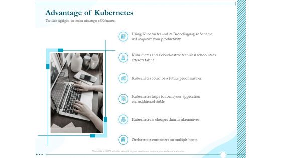 Driving Digital Transformation Through Kubernetes And Containers Advantage Of Kubernetes Ppt Gallery Influencers PDF