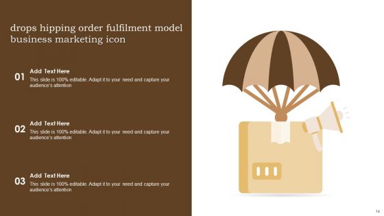 Drops Hipping Order Fulfilment Model Ppt PowerPoint Presentation Complete Deck With Slides