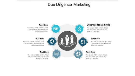 Due Diligence Marketing Ppt PowerPoint Presentation Infographic Template Mockup Cpb