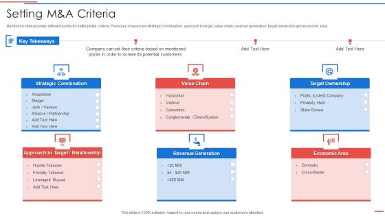 Due Diligence Process In Merger And Acquisition Agreement Setting M And A Criteria Formats PDF Due Diligence Process In Merger And Acquisition Agreement Setting M And A Criteria Formats PDF
