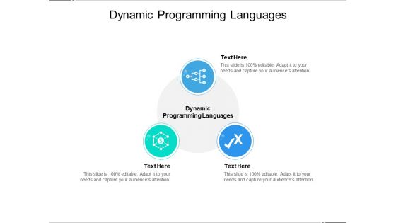 Dynamic Programming Languages Ppt PowerPoint Presentation Slides Master Slide Cpb