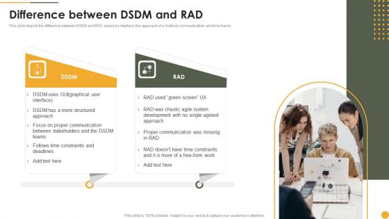Dynamic Systems Development Approach Difference Between DSDM And RAD Information PDF