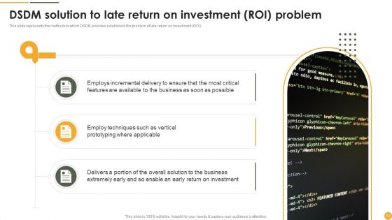 Dynamic Systems Development Approach Ppt PowerPoint Presentation Complete Deck With Slides