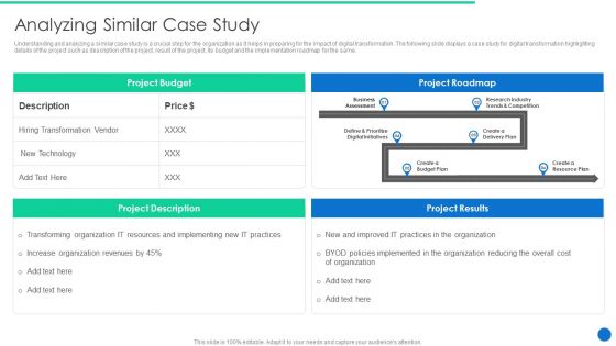 ERP Digital Transformation Journey Analyzing Similar Case Study Microsoft PDF