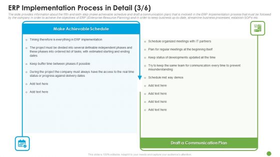 ERP Implementation Process In Detail Team Ppt Infographic Template Infographic Template PDF