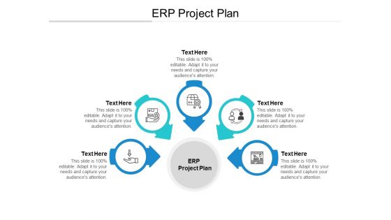 ERP Project Plan Ppt PowerPoint Presentation Outline Graphics Template Cpb