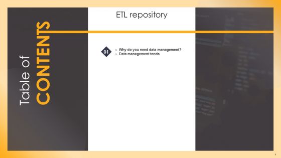 ETL Repository Ppt PowerPoint Presentation Complete Deck