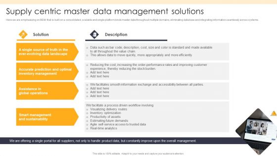 ETL Repository Supply Centric Master Data Management Solutions Elements PDF ETL Repository Supply Centric Master Data Management Solutions Elements PDF