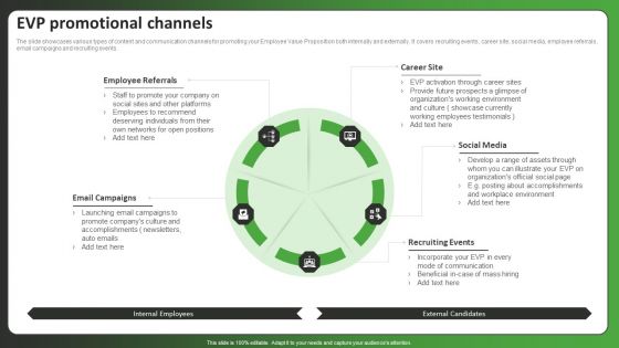 EVP Promotional Channels Ppt PowerPoint Presentation Gallery Good PDF EVP Promotional Channels Ppt PowerPoint Presentation Gallery Good PDF