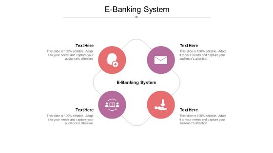 E Banking System Ppt PowerPoint Presentation Styles Clipart Cpb
