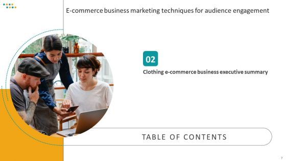 E Commerce Business Marketing Techniques For Audience Engagement Ppt PowerPoint Presentation Complete Deck With Slides