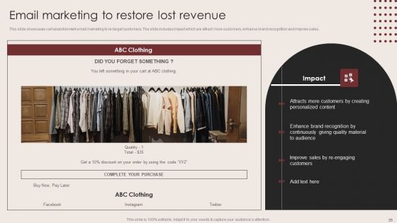 E Commerce Clothing Business Strategy Ppt PowerPoint Presentation Complete Deck With Slides