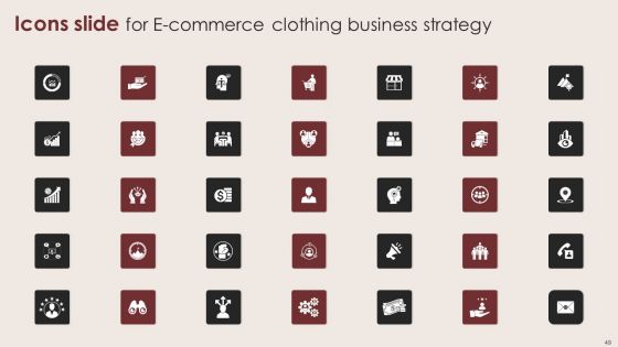 E Commerce Clothing Business Strategy Ppt PowerPoint Presentation Complete Deck With Slides