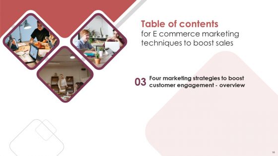 E Commerce Marketing Techniques To Boost Sales Ppt PowerPoint Presentation Complete Deck With Slides