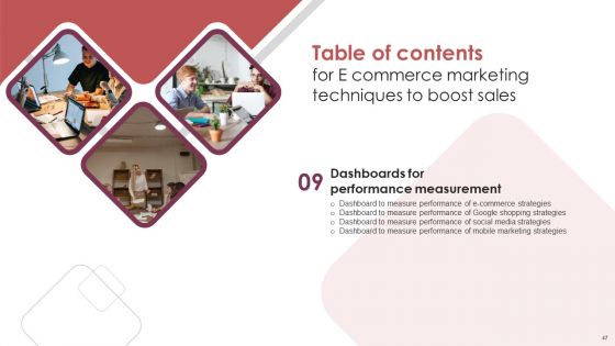 E Commerce Marketing Techniques To Boost Sales Ppt PowerPoint Presentation Complete Deck With Slides