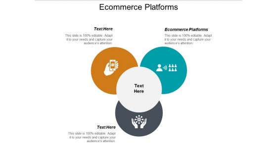 E Commerce Platforms Ppt PowerPoint Presentation Files Cpb