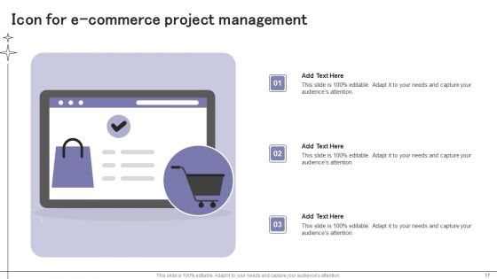 E Commerce Project Management Ppt PowerPoint Presentation Complete Deck With Slides