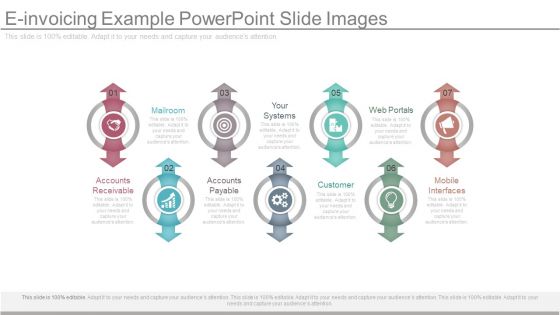 E Invoicing Example Powerpoint Slide Images