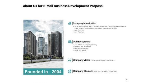 E Mail Business Development Proposal Ppt PowerPoint Presentation Complete Deck