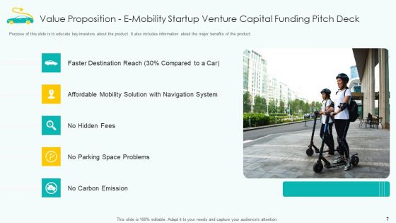 E Mobility Startup Venture Capital Funding Pitch Deck Ppt PowerPoint Presentation Complete With Slides
