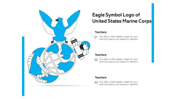 Eagle Symbol Logo Of United States Marine Corps Ppt PowerPoint Presentation Model Graphics Tutorials PDF