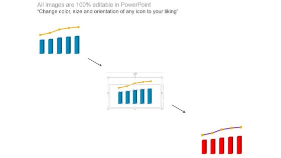 Ebitda Highlights Growth Indication Bar Graph Powerpoint Slide Backgrounds