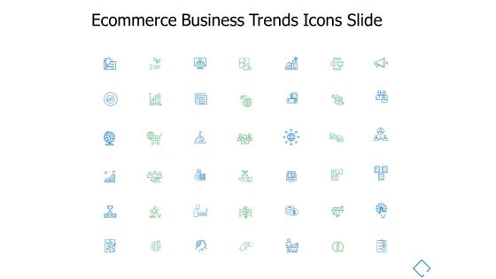Ecommerce Business Trends Icons Slide Growth Opportunity Ppt PowerPoint Presentation Portfolio Template