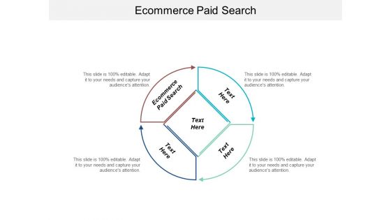 Ecommerce Paid Search Ppt PowerPoint Presentation Show Guide Cpb