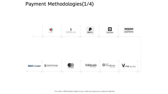 Ecommerce Solution Providers Payment Methodologies Accept Ppt Ideas Demonstration PDF