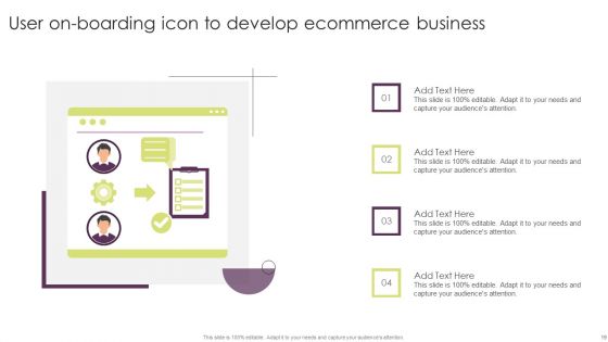Ecommerce User On Boarding Ppt PowerPoint Presentation Complete Deck With Slides