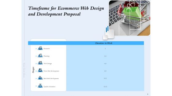 Ecommerce Web Design And Development Proposal Ppt PowerPoint Presentation Complete Deck With Slides