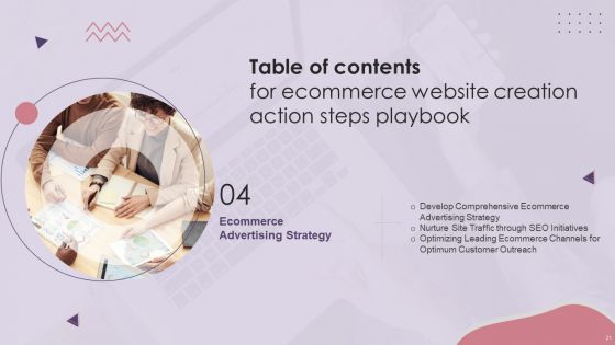 Ecommerce Website Creation Action Steps Playbook Ppt PowerPoint Presentation Complete Deck With Slides
