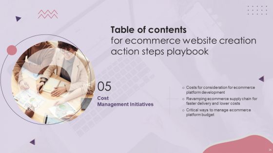Ecommerce Website Creation Action Steps Playbook Ppt PowerPoint Presentation Complete Deck With Slides
