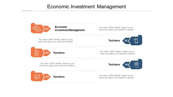 Economic Investment Management Ppt PowerPoint Presentation Visual Aids Slides Cpb Pdf
