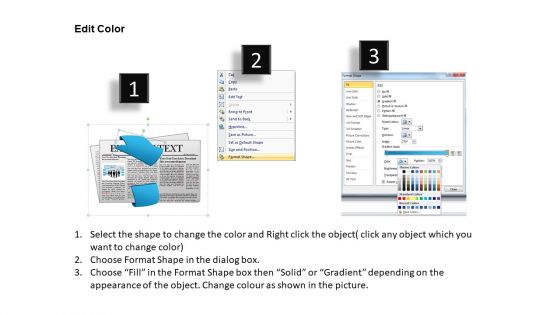 Editable Newspaper Slide Layout PowerPoint Themes