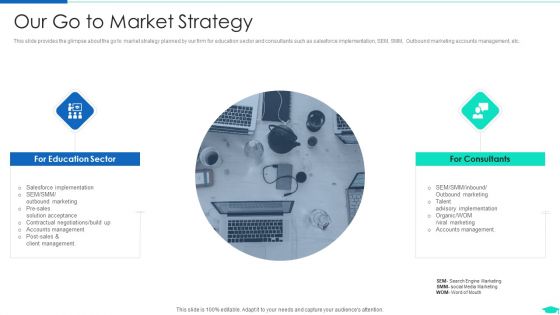 Edtech Pitch Deck Investor Fundraising Our Go To Market Strategy Microsoft PDF Edtech Pitch Deck Investor Fundraising Our Go To Market Strategy Microsoft PDF